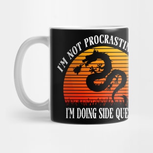 I'm not procrastinating I'm doing side quests Mug